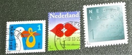 Nederland - NVPH - 2744 T/m 2746 - 2010 - Gebruikt - Cancelled - Gelegenheid - Geboorte - Liefde - Rouw - Used Stamps