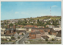 Stolberg. Teilansicht Mit Blick Auf Den Donnerberg, Farbpostkarte. 2 Scans. Postalisch Gelaufen - Stolberg