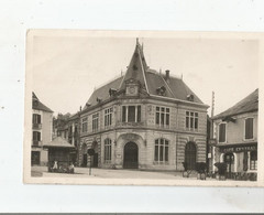 LANNEMEZAN (HAUTES PYRENEES) CARTE PHOTO L'HOTEL DE VILLE ET CAFE CENTRAL - Lannemezan