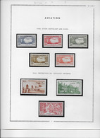 Niger Poste Aérienne N°1/17 - Collection Vendue Page Par Page - Neuf ** Sans Charnière - TB - Unused Stamps