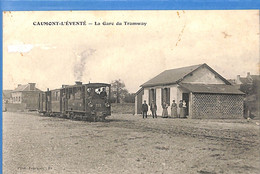 14 - Calvados -    Caumont L'Evente - La Gare Du Tramway    (N6383) - Andere Gemeenten