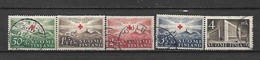 FINLANDIA - 1939 - N. 209/12 - N. 213 USATI (CATALOGO UNIFICATO) - Used Stamps