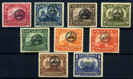 Nicaragua (servicio) Nº 324/32. Año 1937 - Nicaragua