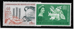 Nouvelles Hébrides N°197/198 - Neuf ** Sans Charnière - TB - Other & Unclassified