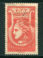 Radiodiffusion Y&T N°2 Oblitéré - Radio-uitzending