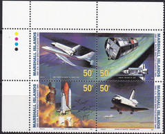 Marshall Insel, 1991, 348/52, MNH **, 10. Jahrestag Des Ersten Space-Shuttle-Fluges. - Marshall