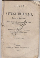 HALLE - Leven Van De Heylige Reineldis - Druk F. Haenen , Brussel, 1872 (W27) - Antiquariat