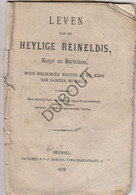 HALLE - Leven Van De Heylige Reineldis - Druk F. Haenen , Brussel, 1872 (W27) - Anciens