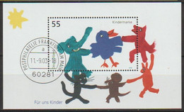 Deutschland 2003 Mi-Nr.2360  Block 64 O Gest. EST. Frankfurt Für Uns Kinder( Bl. 66 )günstige Versandkosten - 2001-2010