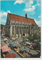 Schwäbisch Gmünd, Heilig-Kreuz Münster, Wochenmarkt - Schwäbisch Gmünd