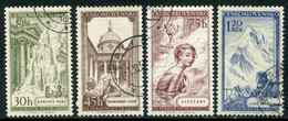 CZECHOSLOVAKIA 1956 Spas II Used.  Michel 958-61 - Gebruikt