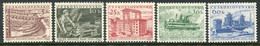 CZECHOSLOVAKIA 1956 Five-year Plan MNH / **.  Michel 949-53 - Nuovi