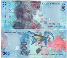 Sao Tome Et Principe (St Thomas And Prince) 200 Dobras 2020 (2021) UNC - San Tomé Y Príncipe