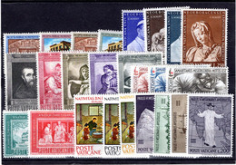 Vaticano - 1964 - Annata Completa / Complete Year Set VF Sass. 375-403 ** - Annate Complete