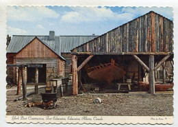 AK 03731 CANADA - Alberta - Edmonton - Fort Edmonton - York Boat Construction - Edmonton