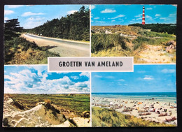 103NL-1, Circulated Postcard, « GROTEN VAN AMELAND » - Ameland