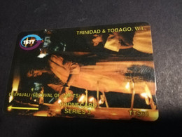 TRINIDAD & TOBAGO    $60,-FESTIVAL OFF LIGHTS  SERIES 3  12CTTC          ** 6170** - Trinité & Tobago