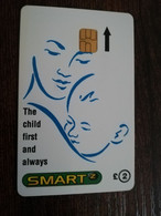 GREAT BRETAGNE  2 POUND  CHIP  CARD  THE CHILD FIRST AND ALWAYS/ HOSPITAL CARD  NEW WORLD   **6172** - BT Übersee