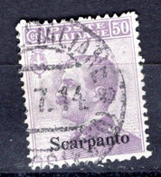 Egeo - Scarpanto - 50 Centesimi  Ø - Egée (Scarpanto)