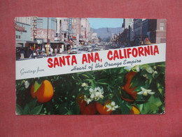 Greetings  Santa Ana   California  Ref 5224 - Santa Ana