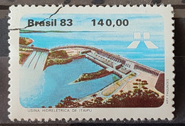 C 1311 Brazil Stamp Itaipu Hydroelectric Power Energy 1983 Circulated 16 - Gebruikt