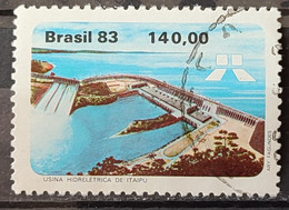 C 1311 Brazil Stamp Itaipu Hydroelectric Power Energy 1983 Circulated 17 - Gebruikt