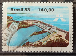 C 1311 Brazil Stamp Itaipu Hydroelectric Power Energy 1983 Circulated 18 - Gebruikt