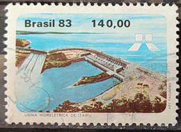 C 1311 Brazil Stamp Itaipu Hydroelectric Power Energy 1983 Circulated 21 - Gebruikt