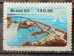 C 1311 Brazil Stamp Itaipu Hydroelectric Power Energy 1983 Circulated 22 - Gebruikt