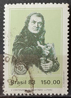 C 1312 Brazil Stamp 500 Years Martin Luther Lutheran Religion 1983 Circulated 2 - Gebruikt