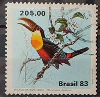 C 1323 Brazil Stamp Brazilian Fauna Tucano Bird 1983 Circulated 1 - Gebruikt