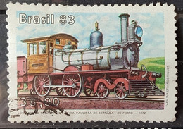 C 1328 Brazil Stamp Brazilian Railroad Patrimony Train 1983 Circulated 2 - Gebruikt