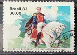 C 1331 Brazil Stamp 200 Years Simon Bolivar Horse 1983 Circulated 2 - Gebruikt