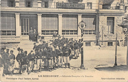 VOSGES  88  LA SCHLUCHT - INFANTERIE FRANCAISE A LA FRONTIERE - MILITARIA - Other Municipalities