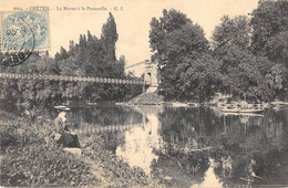 Delcampe - VAL DE MARNE  94  CRETEIL - LA MARNE A LA PASSERELLE - Creteil