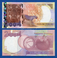 Indonesia - Perum Peruri / KBA Giori - Sumatran Tiger 2004 Specimen Test Note Unc - Fictifs & Spécimens