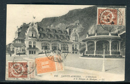 Belgique / France - Affranchissement Du Havre Sur Carte Postale En 1914 Pour Niort ( Gouvernement En Exil ) - Ref O 6 - Altri & Non Classificati