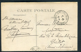 Belgique / France - Affranchissement Du Havre ( Gouv. En Exil ) Sur Carte Postale En 1915 Pour Yvetot  - Ref O 18 - Andere & Zonder Classificatie