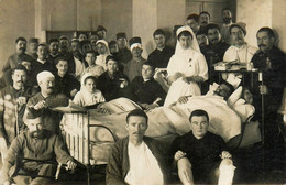 Bayonne * Carte Photo * Hôpital Militaire De La Ville * Décembre 1914 * Blessés Infirmières * War Ww1 - Bayonne