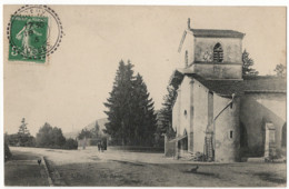 CPA Photo D'une église 1913 - Monumente