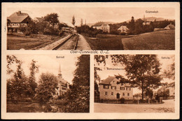 F4307 - Cunewalde Obercunewalde Schule Schloß - Verlag Knauthe Schirgiswalde - Cunewalde