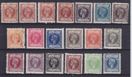 CUBA 1898 Mi 112-131 COMPLETE SET (WITHOUT 4M), MOSTLY MH - Unclassified