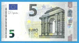 5 EURO FRANCE LAGARDE EC-E001A1 UNC-FDS (D018) - 5 Euro