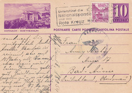 Suisse - Entiers Postaux - Carte Illustrée Dornach - De Basel Vers L'Allemagne - 16/04/1940 - Censurée - Postwaardestukken