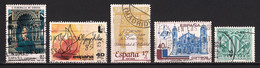 Espagne 1985 : Timbres Yvert & Tellier N° 2398 - 2399 - 2400 - 2401 - 2402 - 2404 - 2405 - 2406 - 2407 Et 2408 Oblitérés - 1981-90 Oblitérés