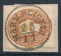 1861. Typography With Embossed Printing, 10kr Stamp MARM.SZIGETH - ...-1867 Prefilatelia