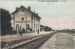 77  Villiers  Saint Georges  -    La Gare - Villiers Saint Georges