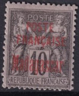 MADAGASCAR - 1895 - YT N° 15 * MH - COTE 2022 = 75 EUR - Ungebraucht