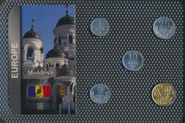 Moldawien Stgl./unzirkuliert Kursmünzen Stgl./unzirkuliert Ab 1993 1 Ban Bis 50 Bani (9664182 - Moldavie