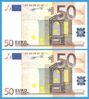 50 EURO SPAIN DUISENBERG PAREJA V-M002 UNC-FDS (D023) - 50 Euro